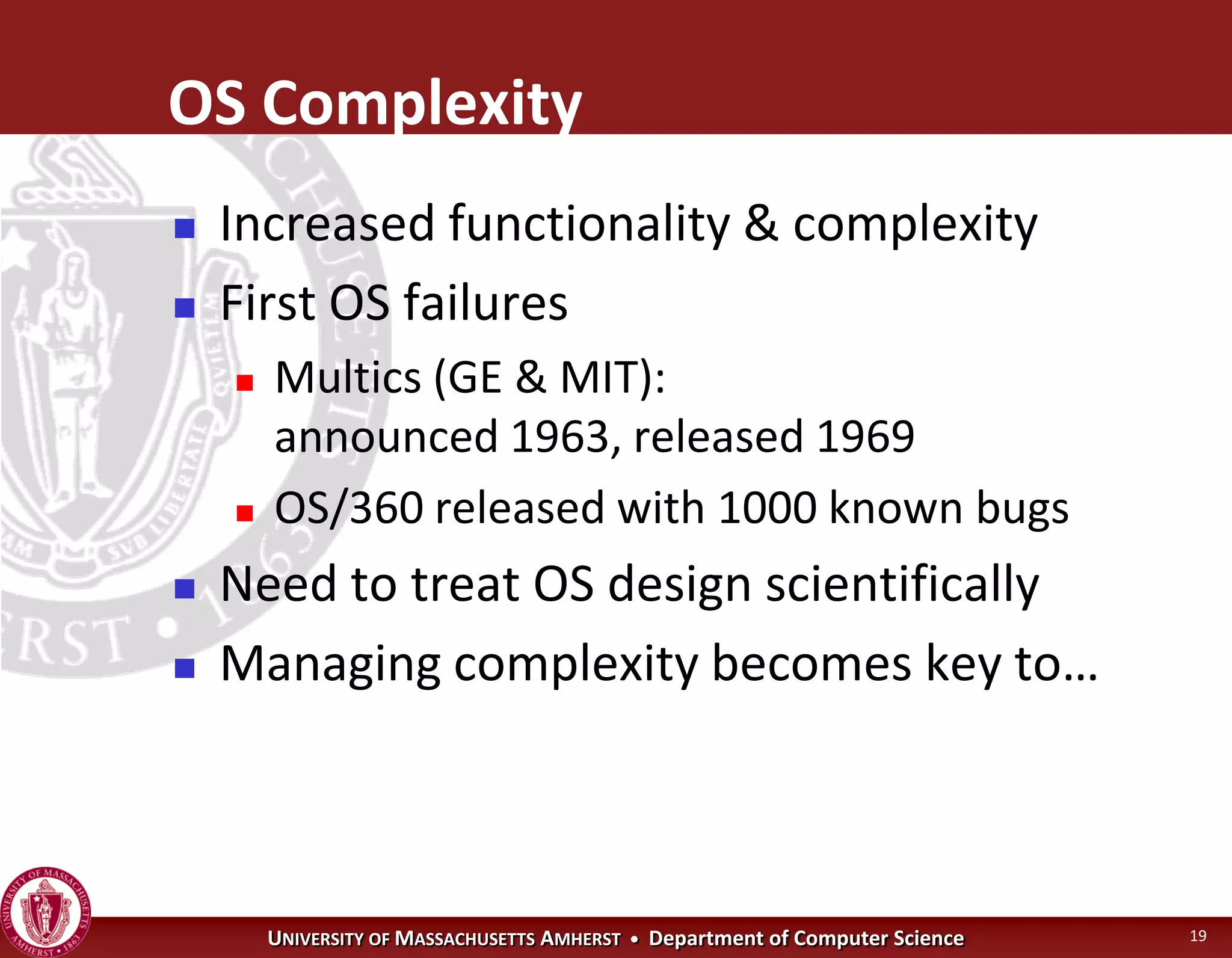 Operating Systems - Introduction