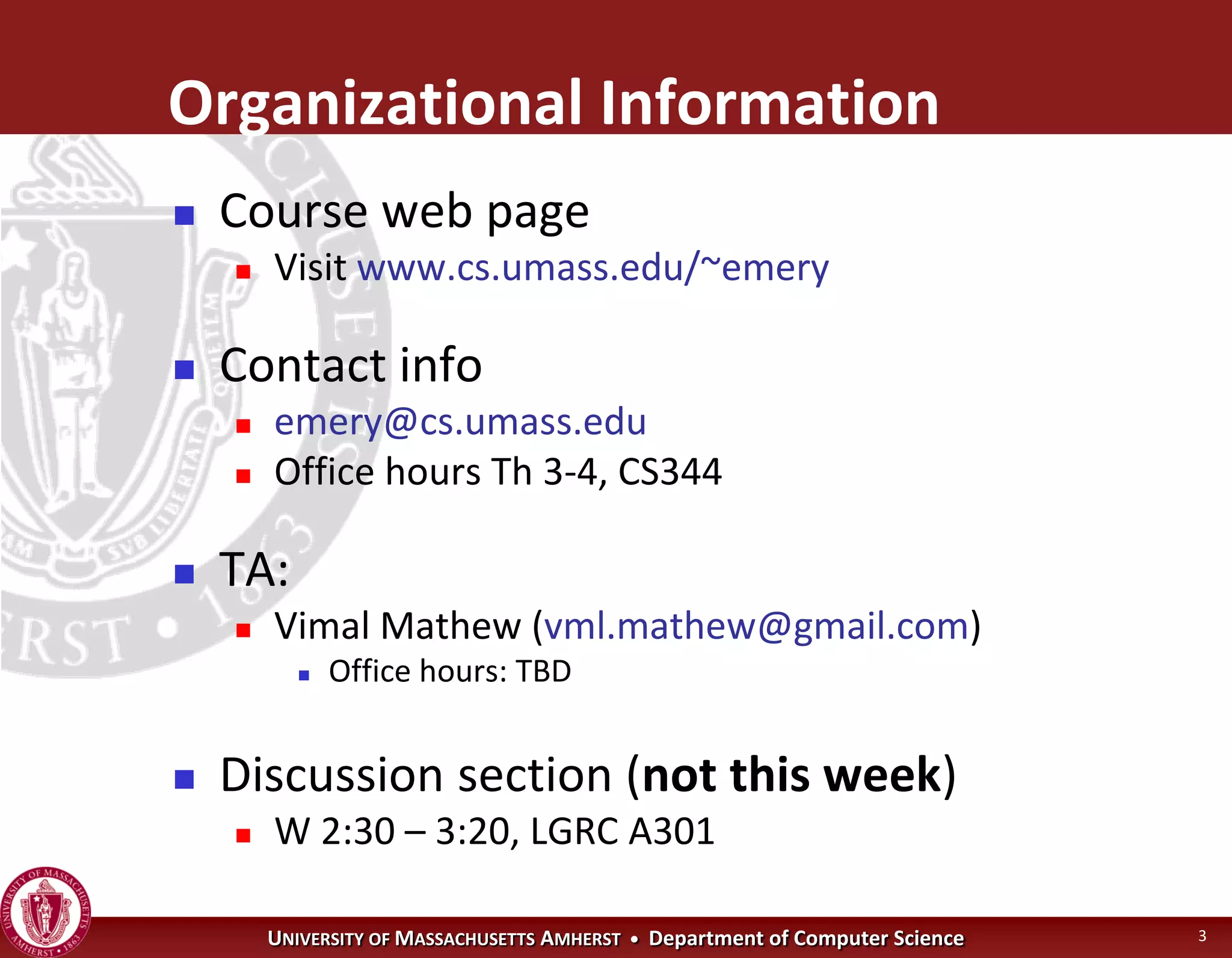 Operating Systems - Introduction