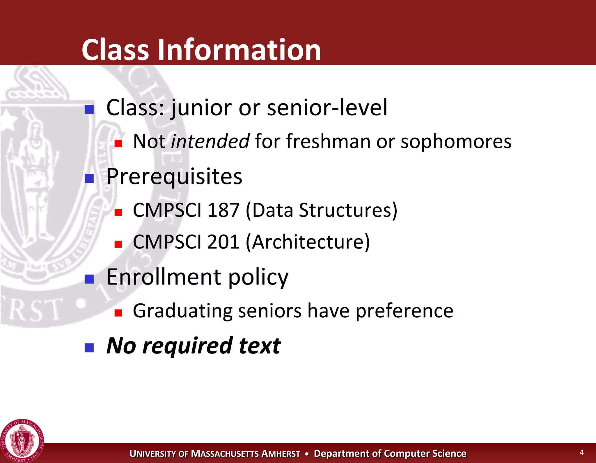 Operating Systems - Introduction