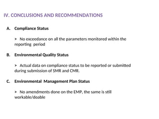 Compliance Monitoring report CMR presentation.ppt