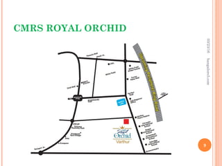 CMRS ROYAL ORCHID
03/23/16
9
bangalore5.com
 