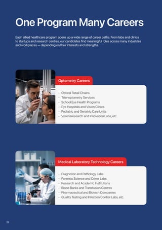 Cmr Program CMR University Allied and Healthcare Programs Guide with Industry ...