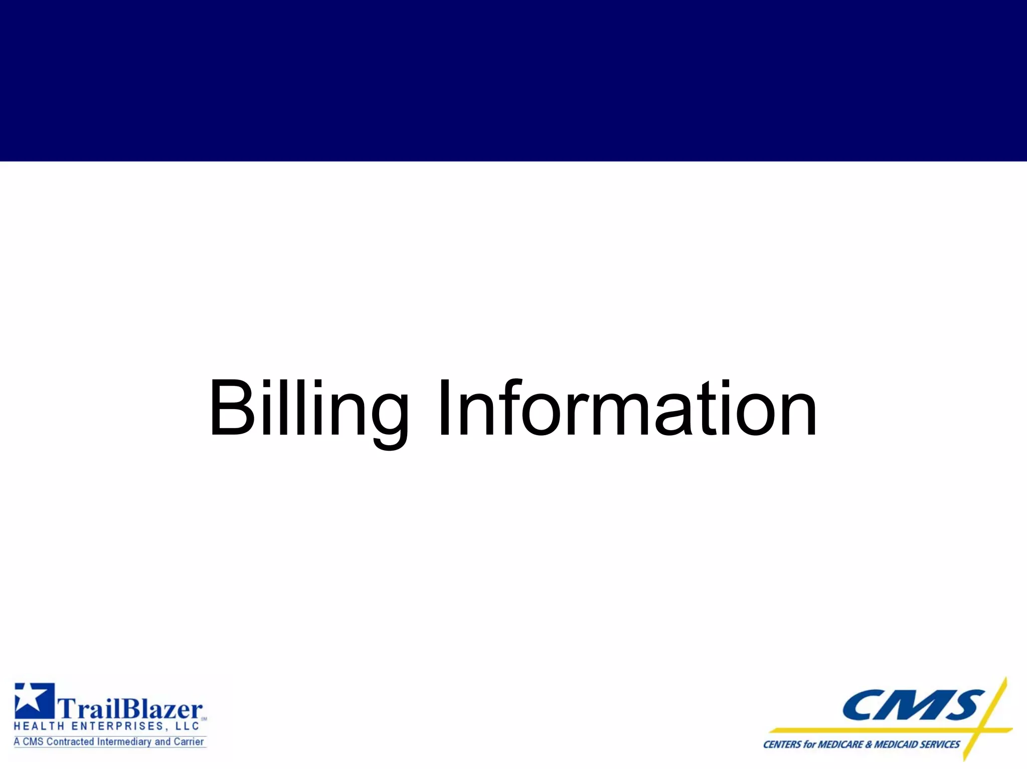 CMS 1450 (UB-04) - Overview