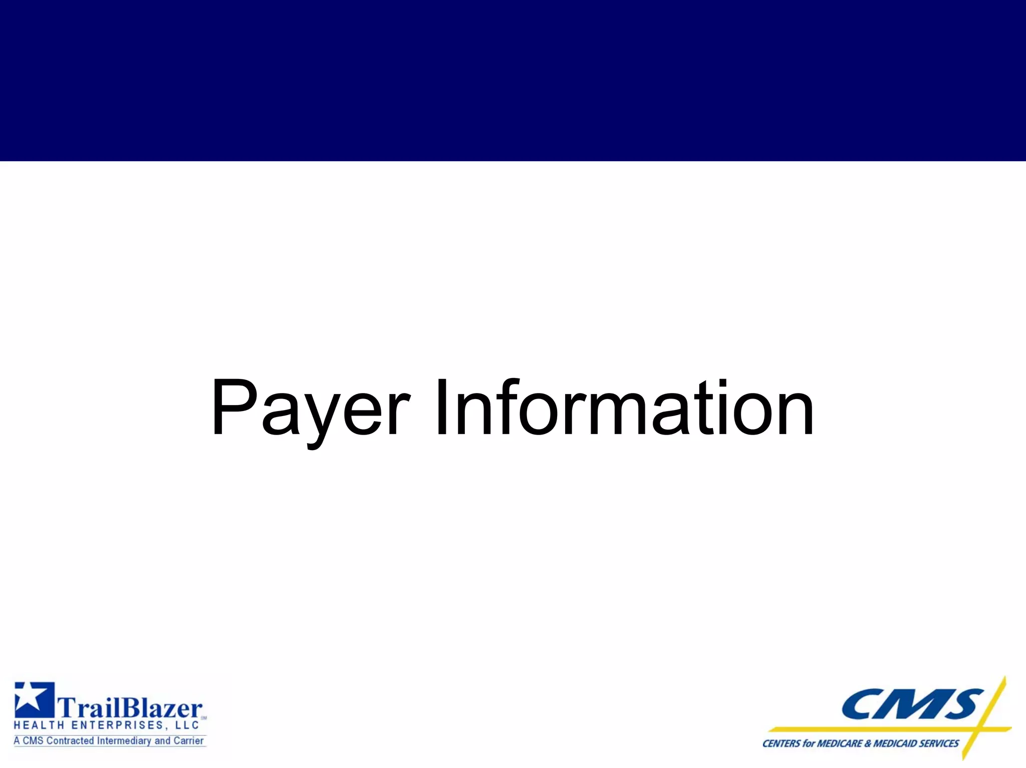 CMS 1450 (UB-04) - Overview