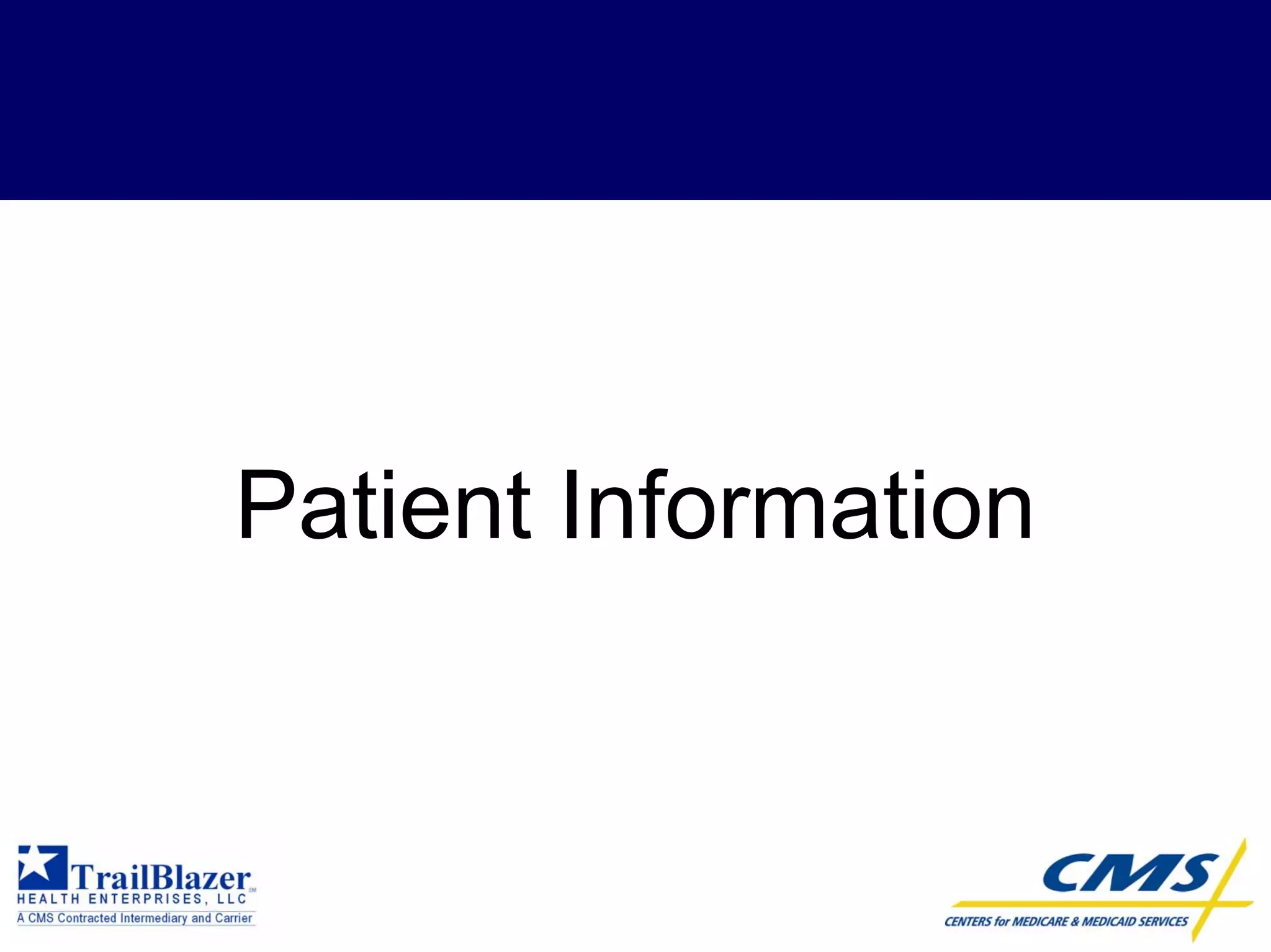 CMS 1450 (UB-04) - Overview