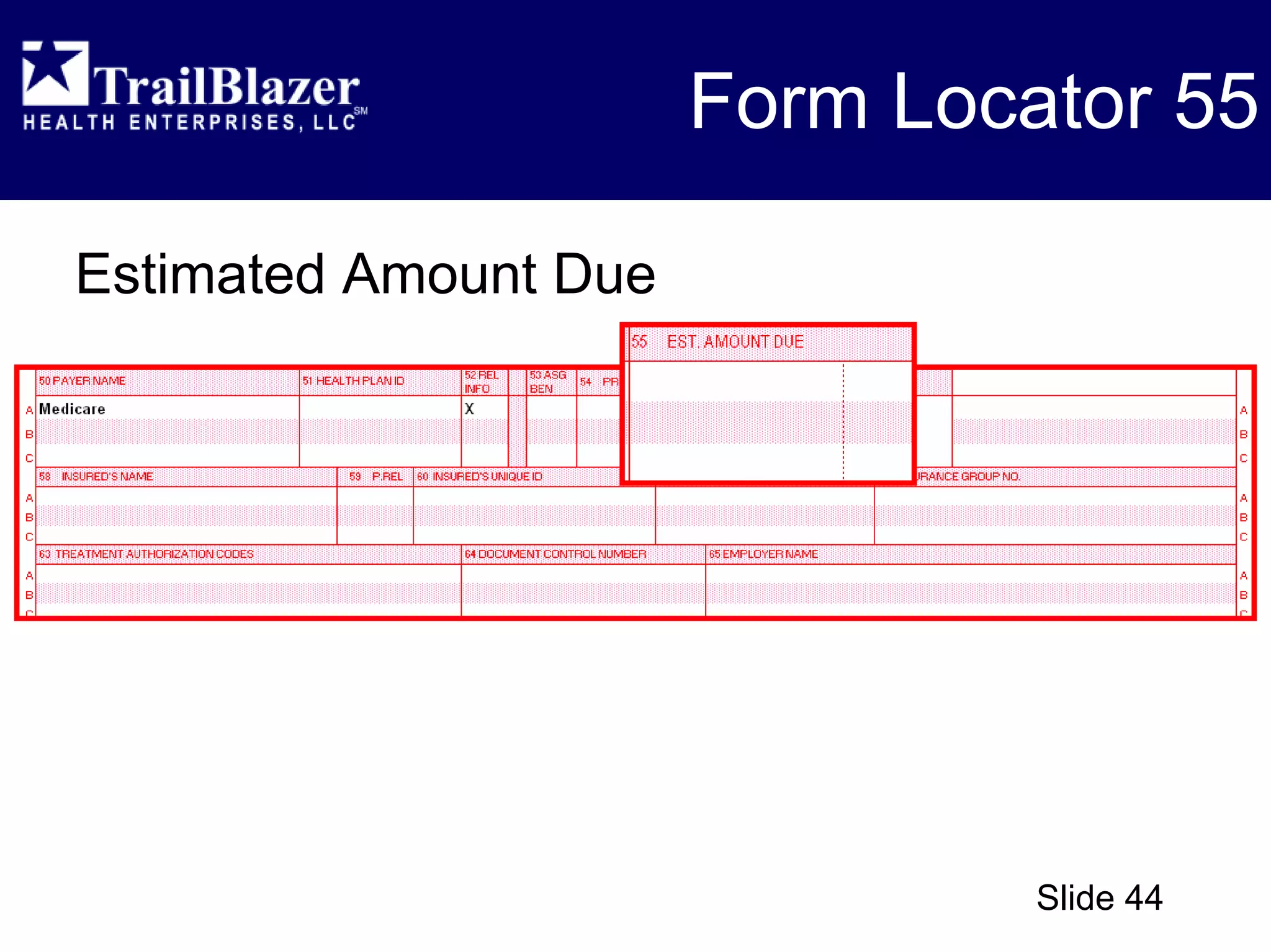 CMS 1450 (UB-04) - Overview