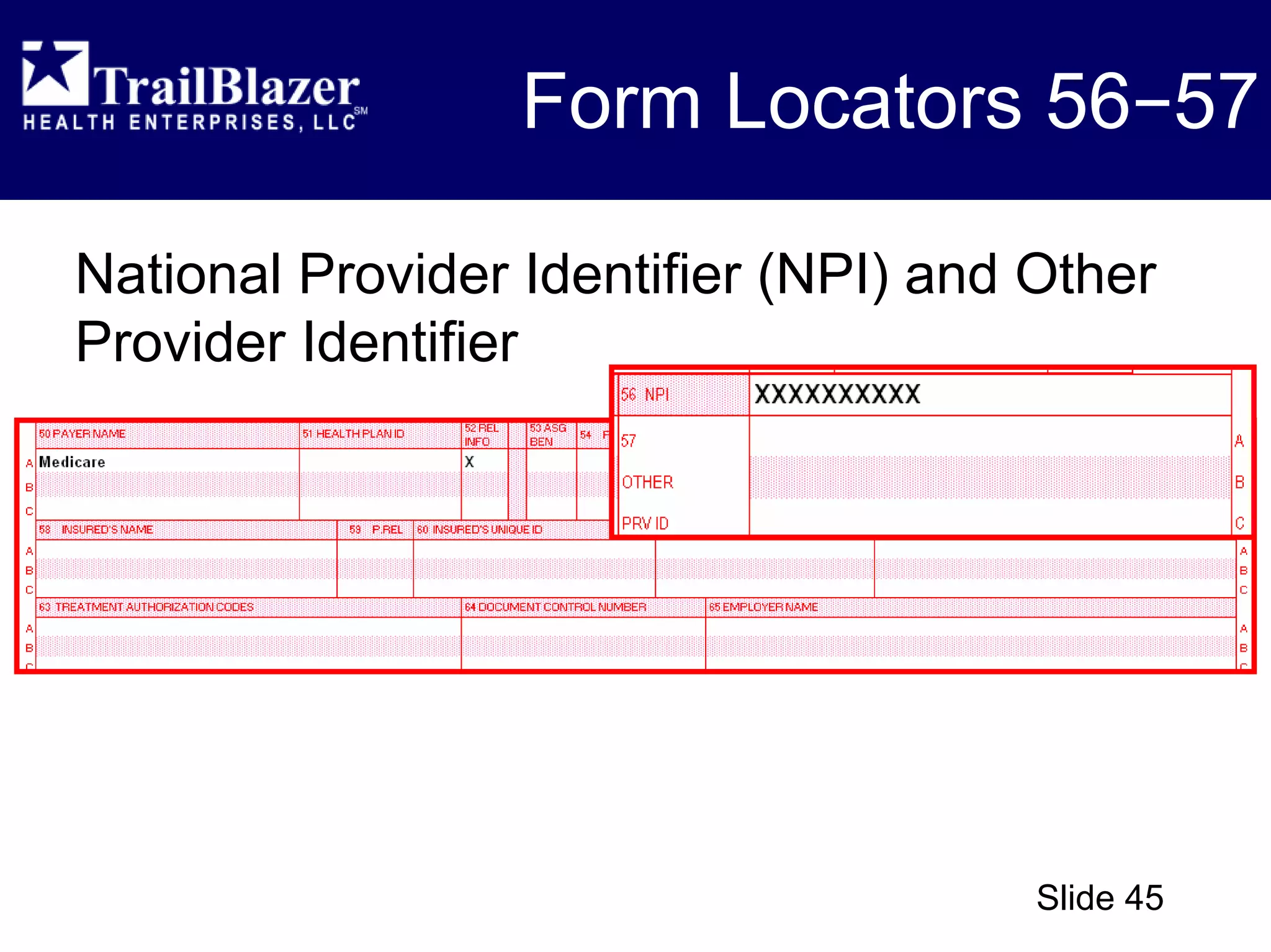 CMS 1450 (UB-04) - Overview