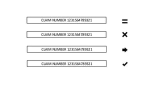 CLAIM NUMBER 1231564789321
CLAIM NUMBER 1231564789321
CLAIM NUMBER 1231564789321
CLAIM NUMBER 1231564789321
 