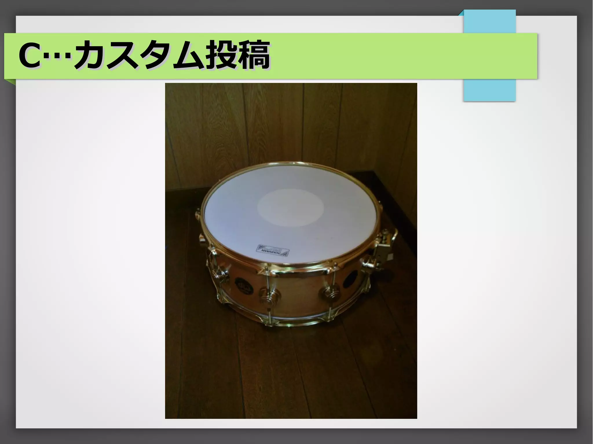 C…カスタム投稿
 