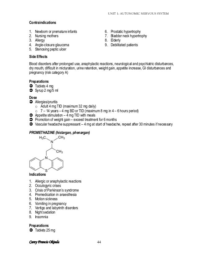 Cyproheptadine And Abdominal Migraines