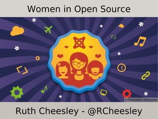 Women in Open Source

© Chiara Aliotta – Until Sunday

Ruth Cheesley - @RCheesley

 