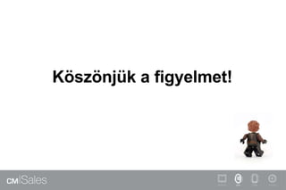 Köszönjük a figyelmet!
 
