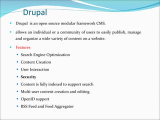 Cms an overview | PPT