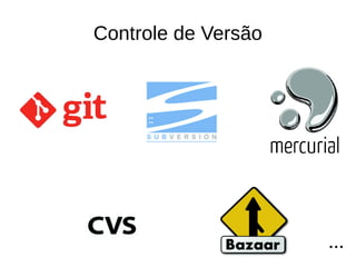 Controle de Versão
 