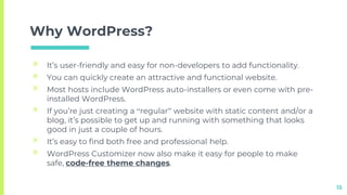 Content Management System(CMS) & Basic WordPress | PPTX