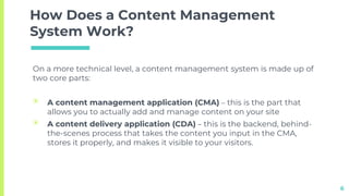 Content Management System(CMS) & Basic WordPress | PPTX