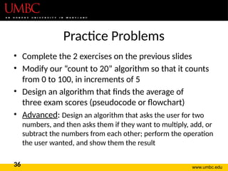 CMSC 201 - Lec02 - Algorithmic Thinking.pptx