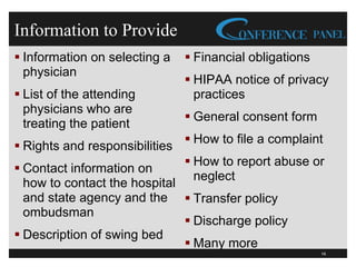 2023 CMS Swing Bed Requirements and Updates PDF Healthcare Industry