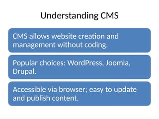 🚀 Choosing the Right CMS in 2025: WordPress vs Joomla vs Drupal 🧩 | PPT