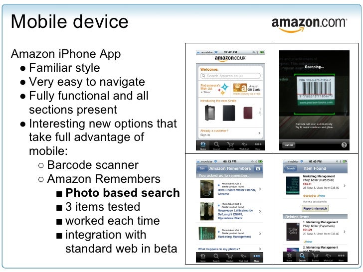 Amazon's User Experience
