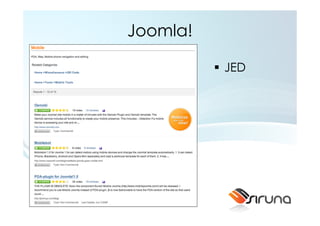 Joomla!

          JED
 