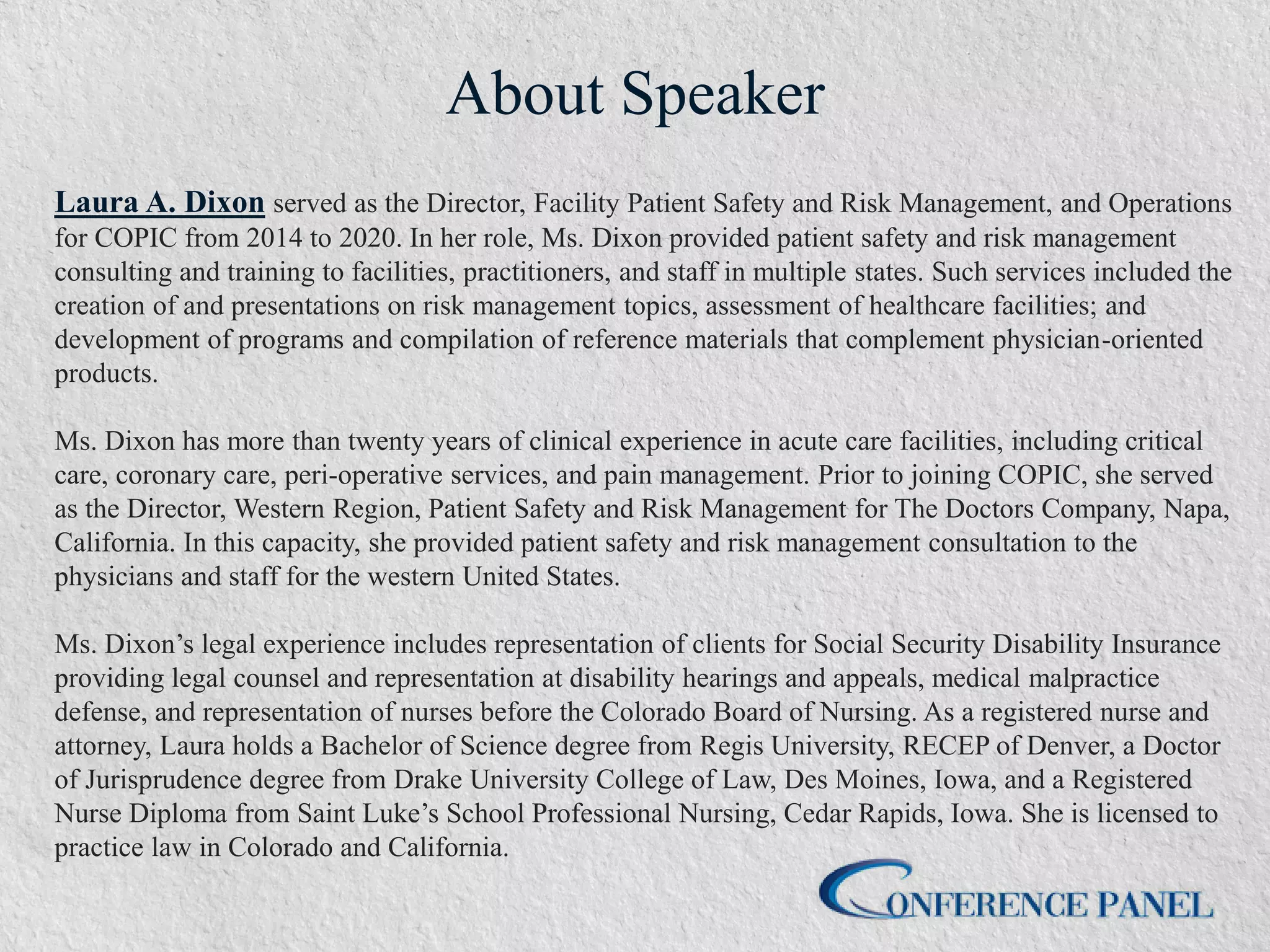 CMS Hospital Improvement FINAL Rules on Nursing, Medical Records ...