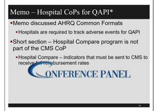 CMS Hospital QAPI Standards 2022 | PDF