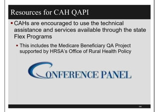 CMS Hospital QAPI Standards 2022 | PDF