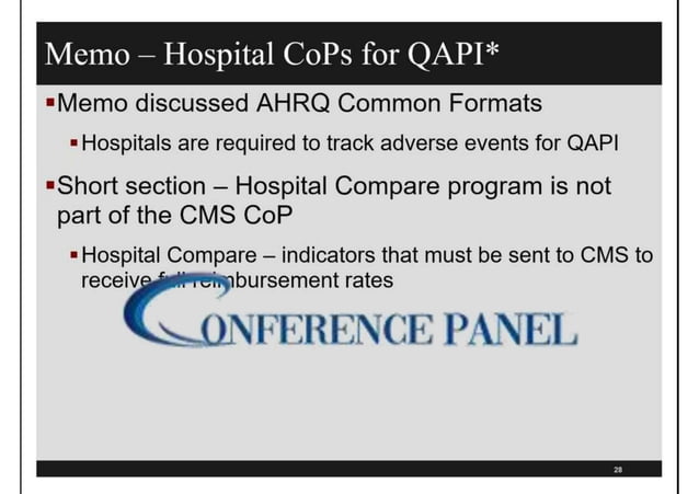 CMS Hospital QAPI Standards 2022 Cms hospital qapi standards 2022