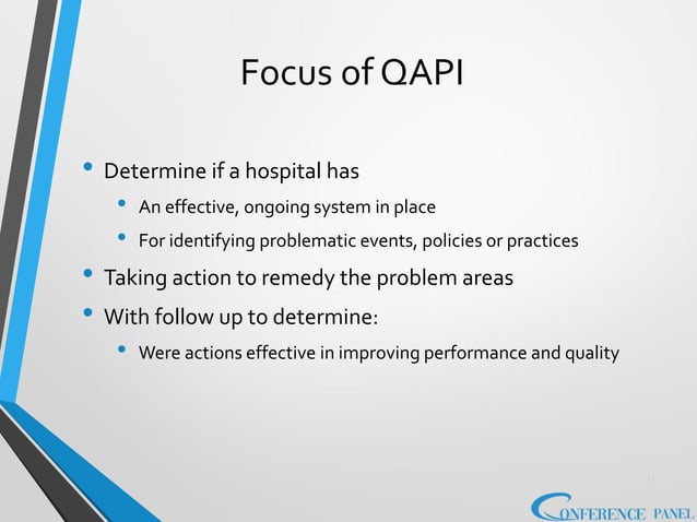 Implementing CMS Hospital QAPI Guidelines for 2024 | PPT