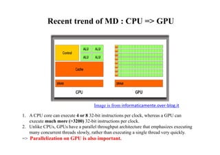 CMSI計算科学技術特論A (2015) 第13回 Parallelization of Molecular Dynamics | PDF