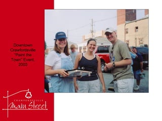 Downtown Crawfordsville “Paint the Town” Event, 2003 