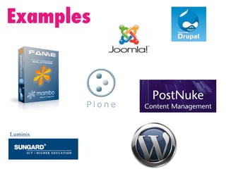 Examples




Luminis
 