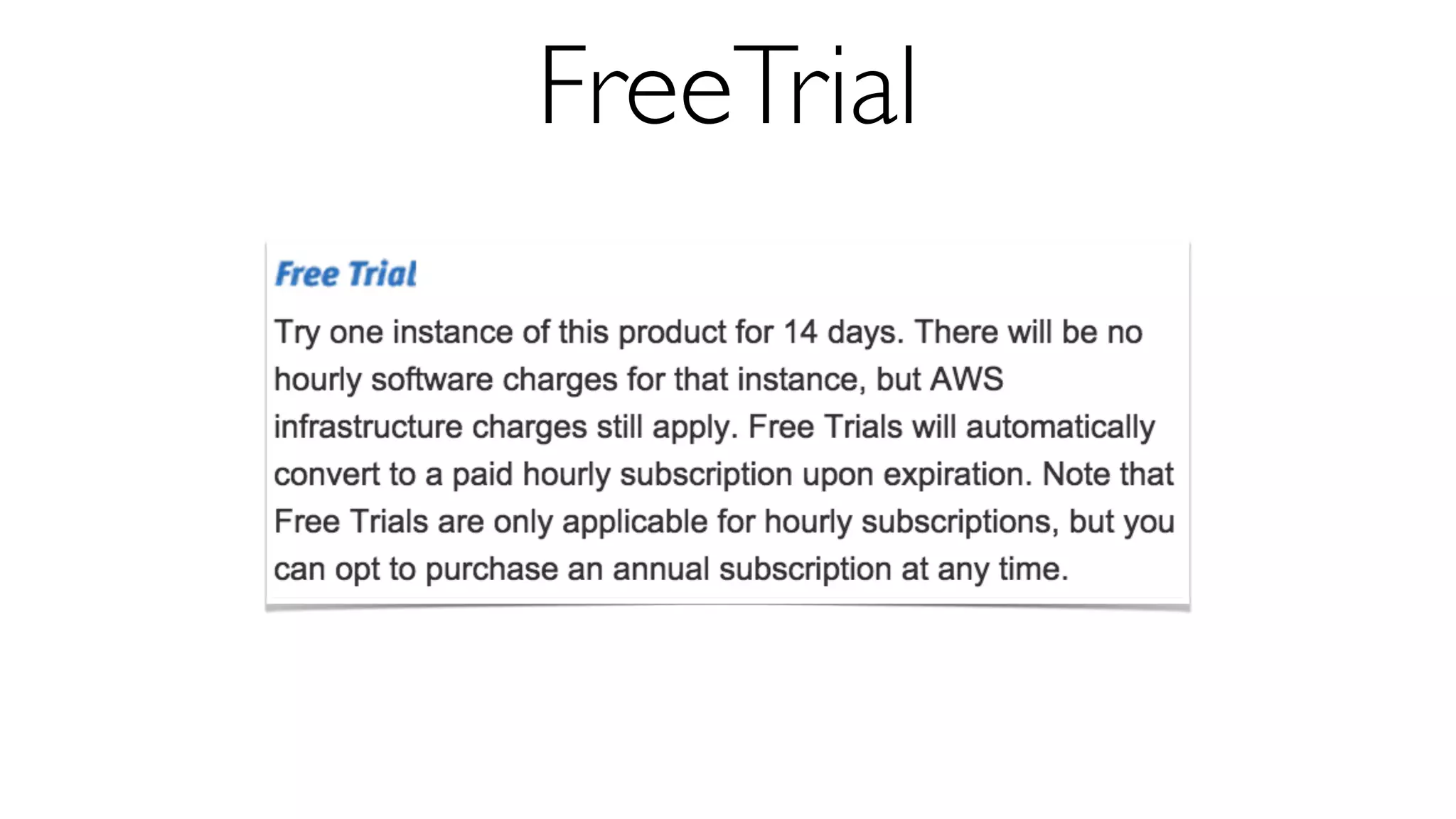 FreeTrial
 