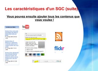 Caractéristiques générales d’un SGC 