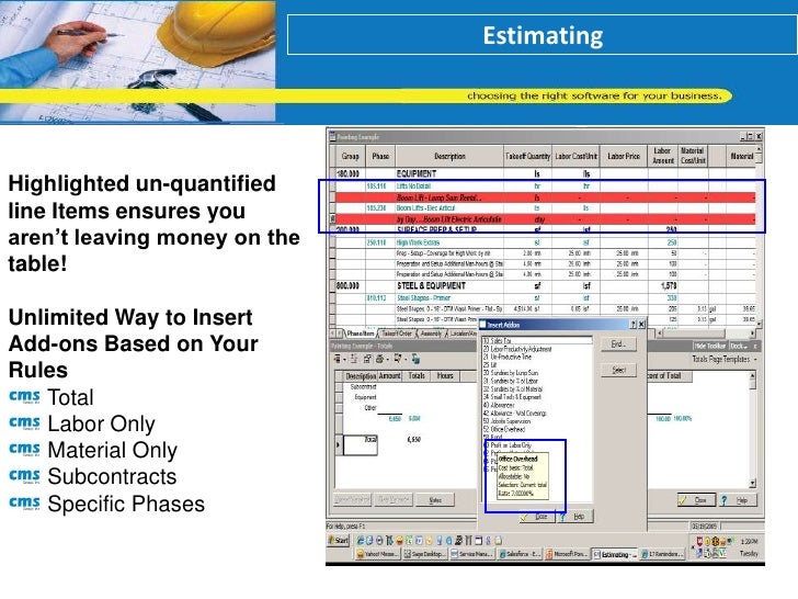 Timberline Estimating Software