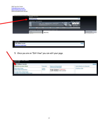 Choose a site to practice.