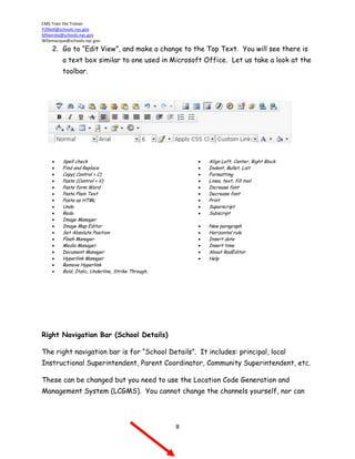 Click on “Save New Web Page”