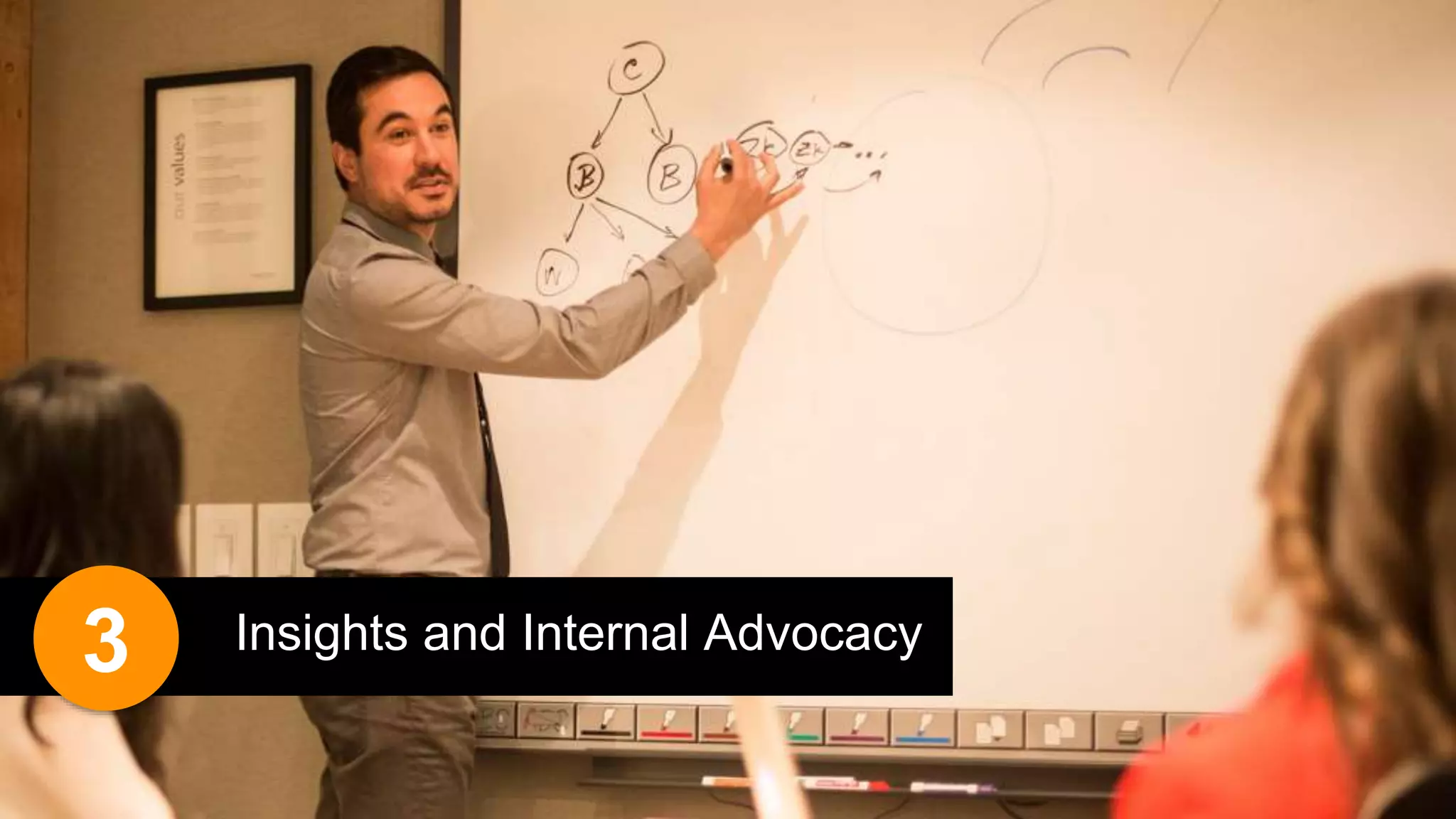 3 Insights and Internal Advocacy 
 