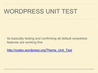 Wordpress theme submission requirement for Themeforest | PPTX