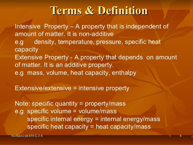 Temperature Intensive Or Extensive