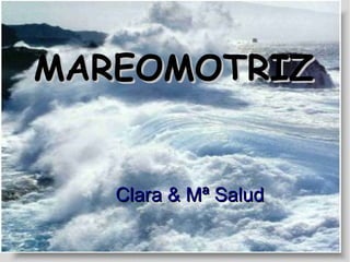 MAREOMOTRIZMAREOMOTRIZ
Clara & Mª SaludClara & Mª Salud
 