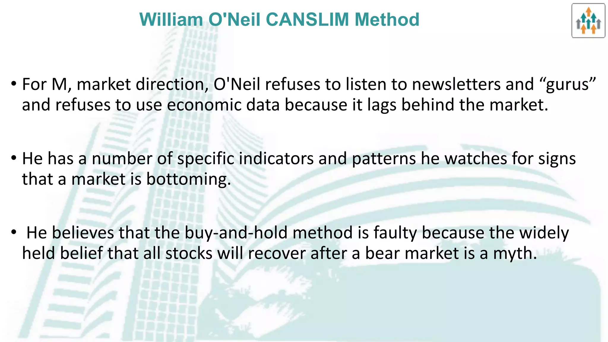 Selection of Markets & Issues