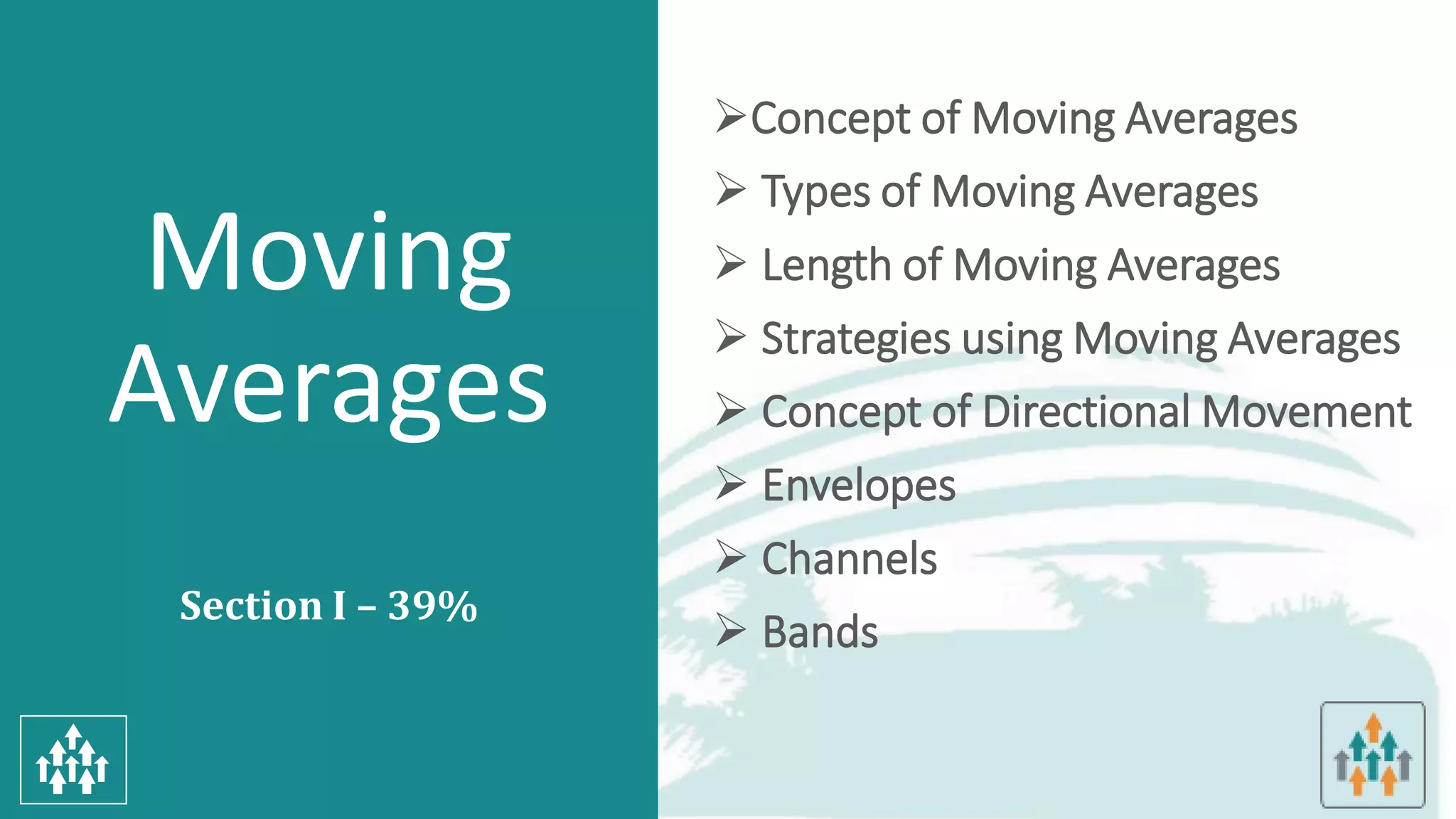 Cmt learning objective 2 a moving averages , types & its application