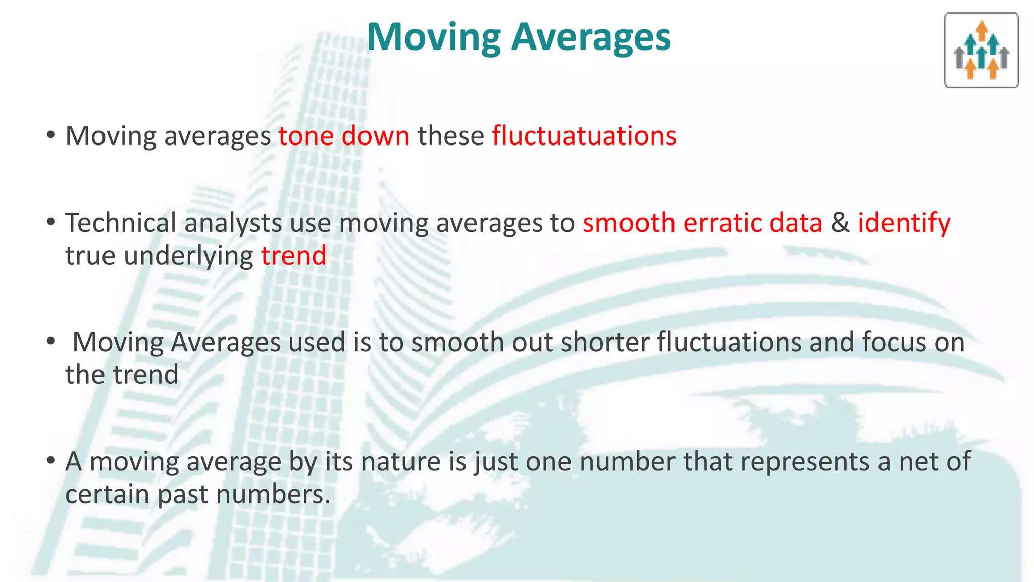 Cmt learning objective 2 a moving averages , types & its application