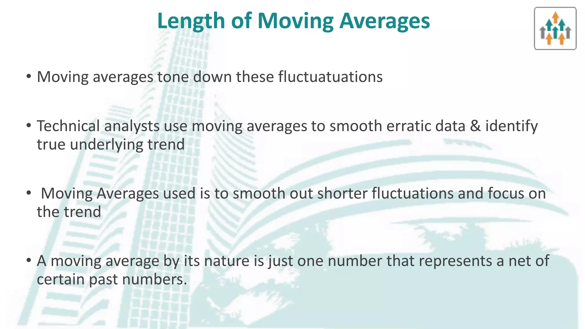 Cmt learning objective 2 a moving averages , types & its application