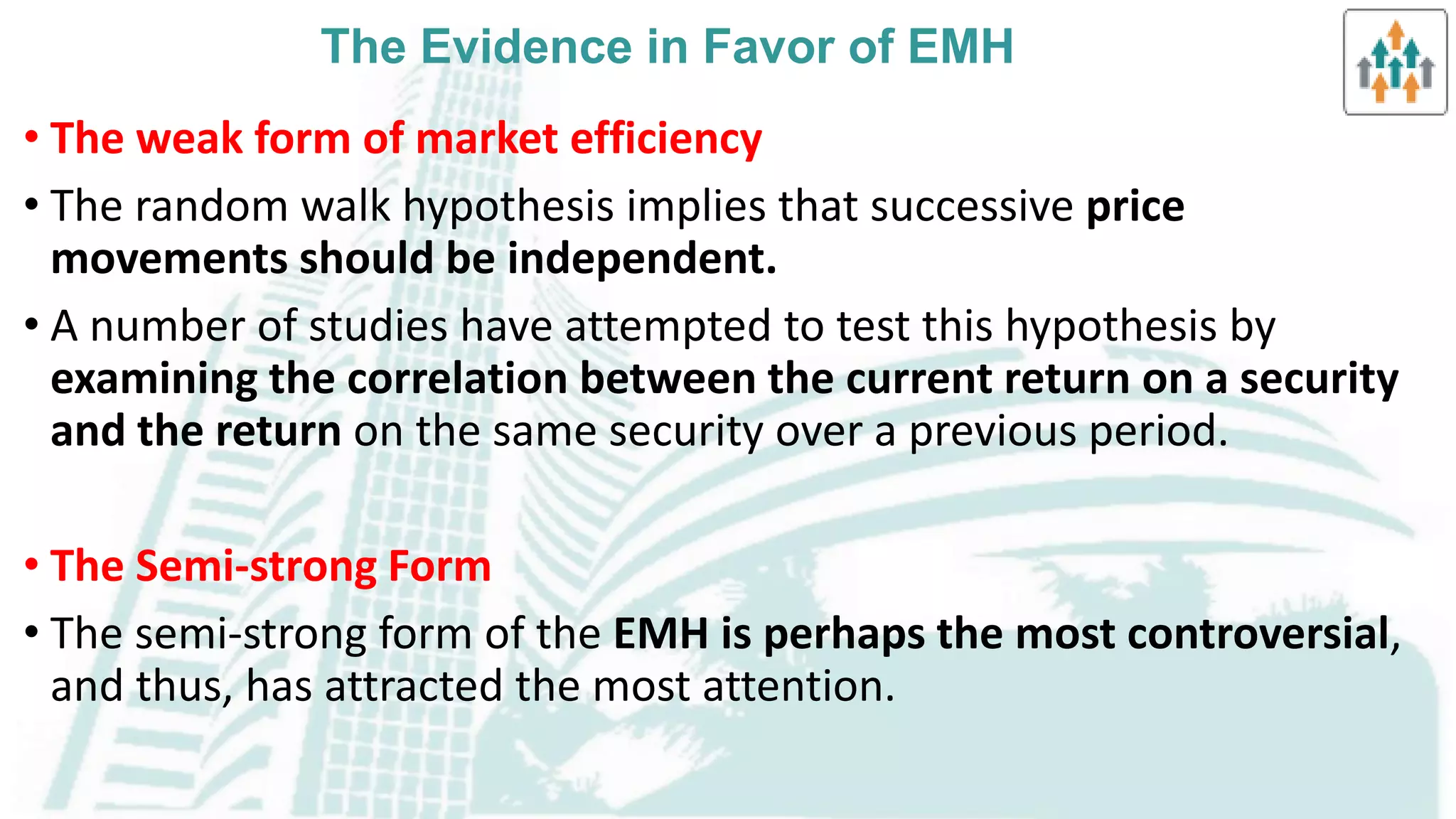 Theories of nonrandom price motion