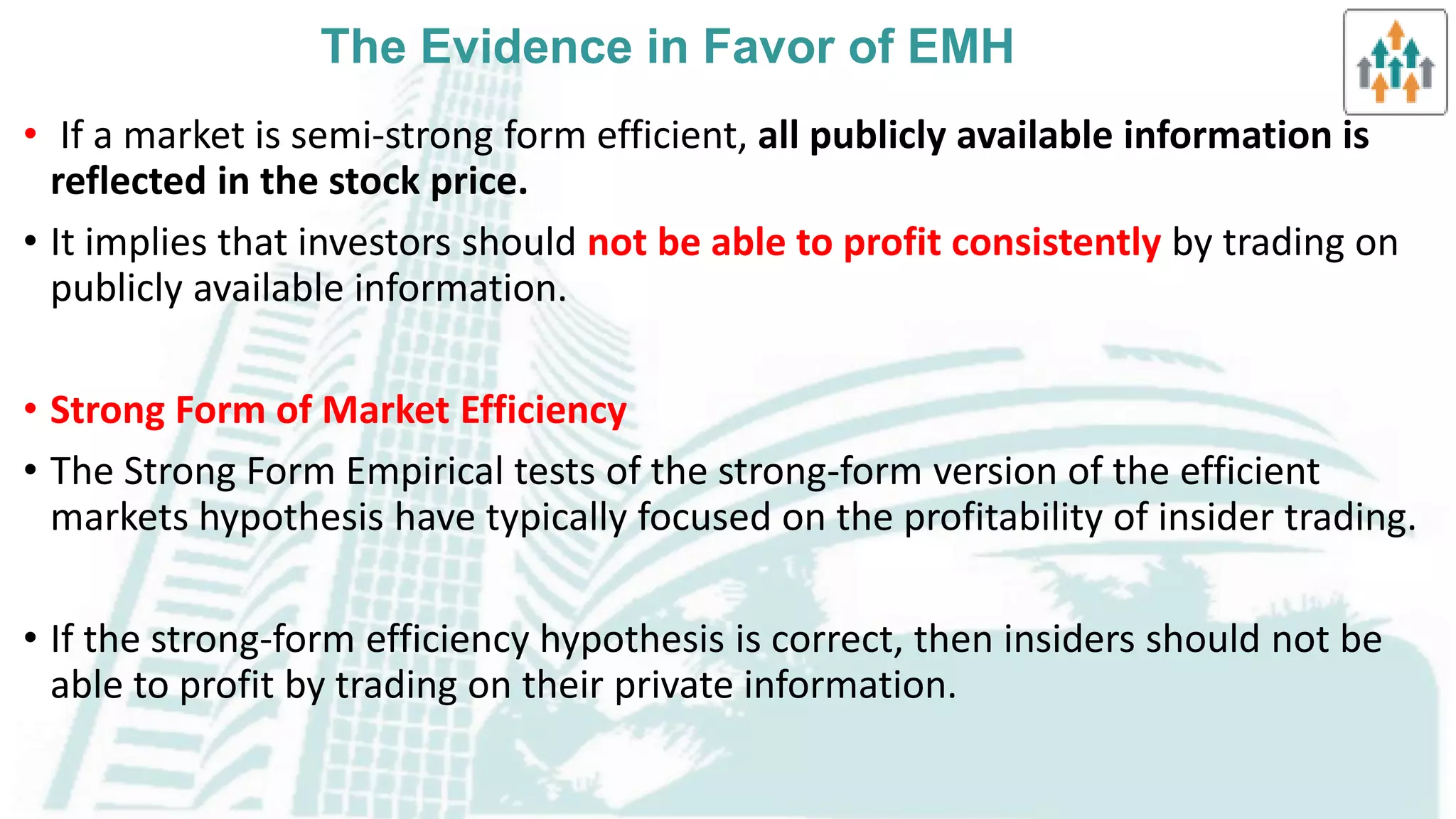 Theories of nonrandom price motion