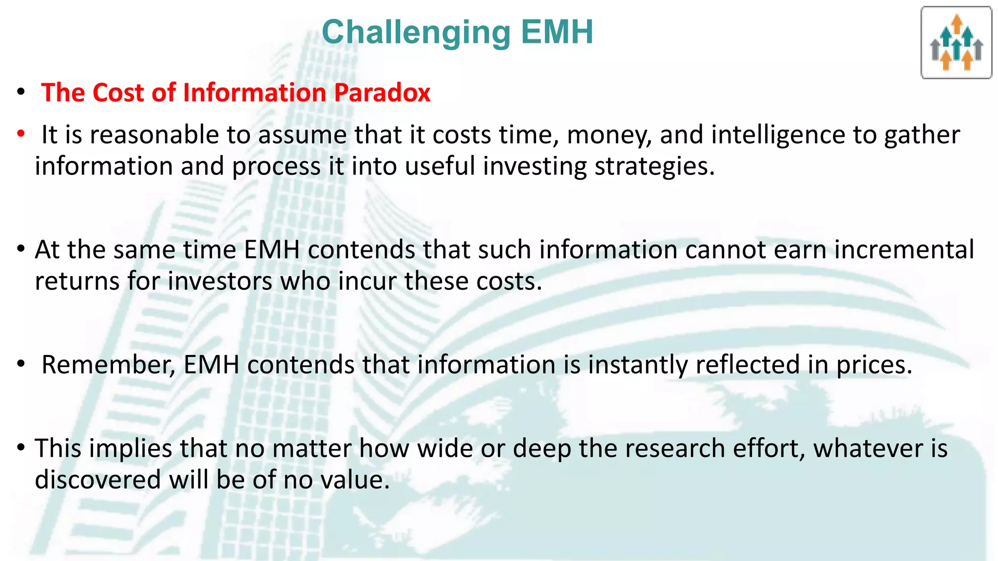 Theories of nonrandom price motion