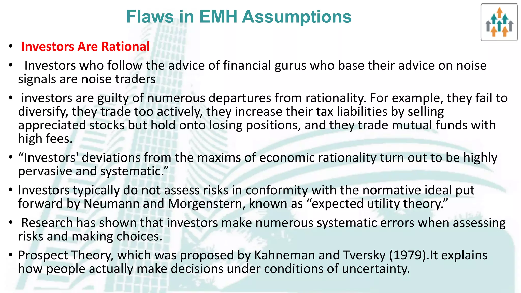 Theories of nonrandom price motion